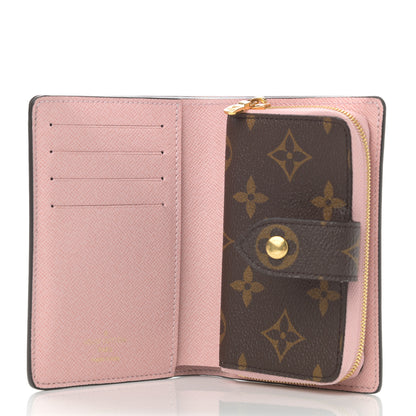 Louis Vuitton Monogram Juliette Wallet Rose Ballerine 6 of 8
