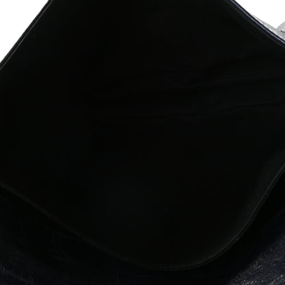 Balenciaga Agneau Giant Brogues Hardware Envelope Clutch Marine 5 of 10