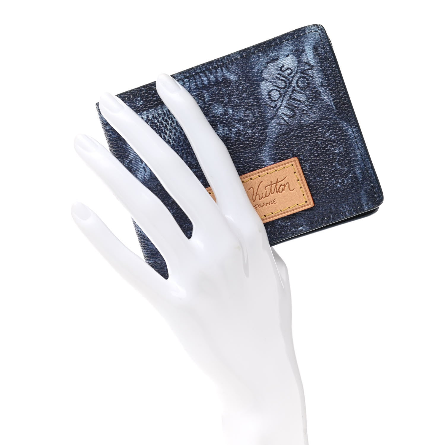 Louis Vuitton Damier Salt Multiple Wallet Ocean Blue 2 of 7