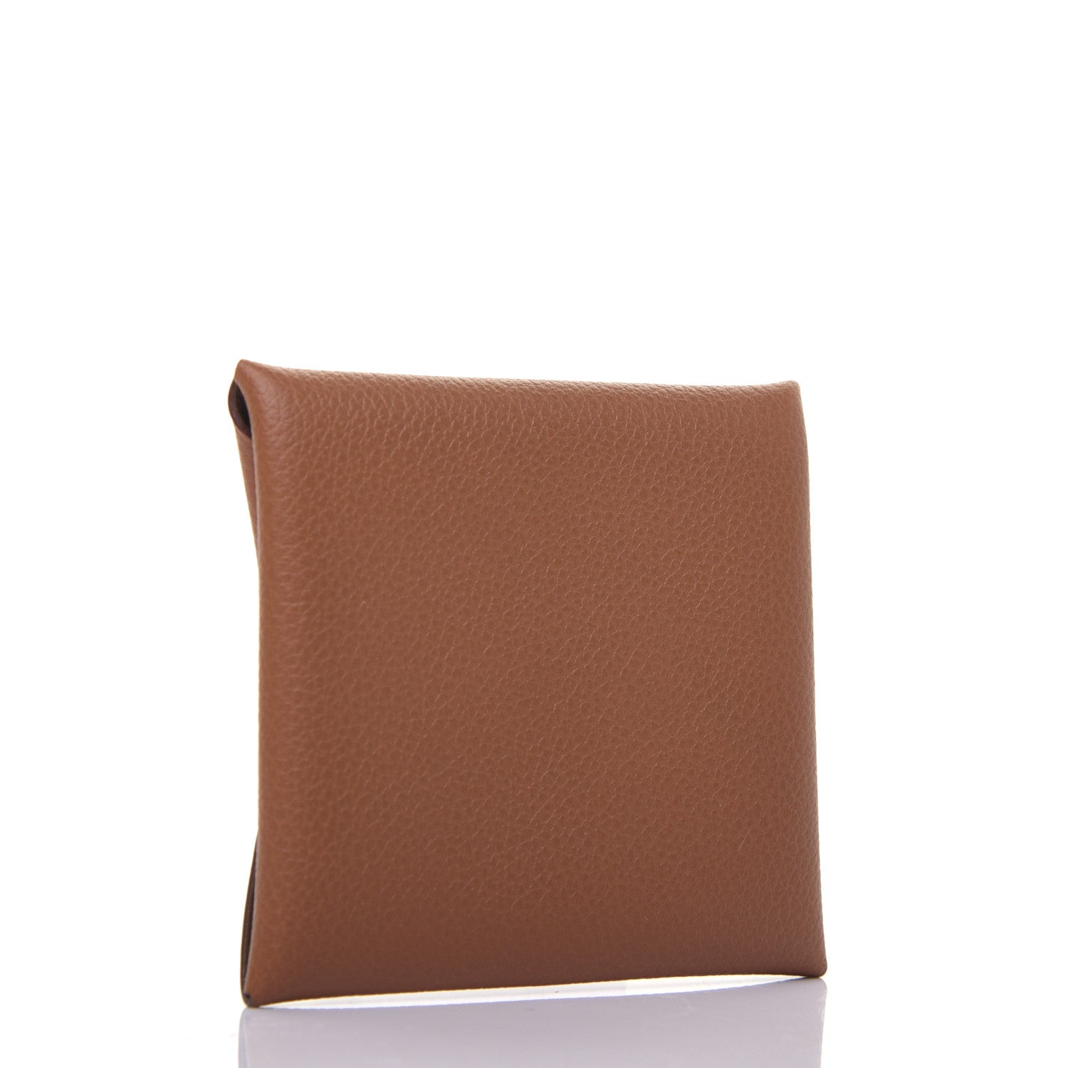 Hermes Evercolor Bastia Verso Coin Purse Gold Beige De Weimar 3 of 7
