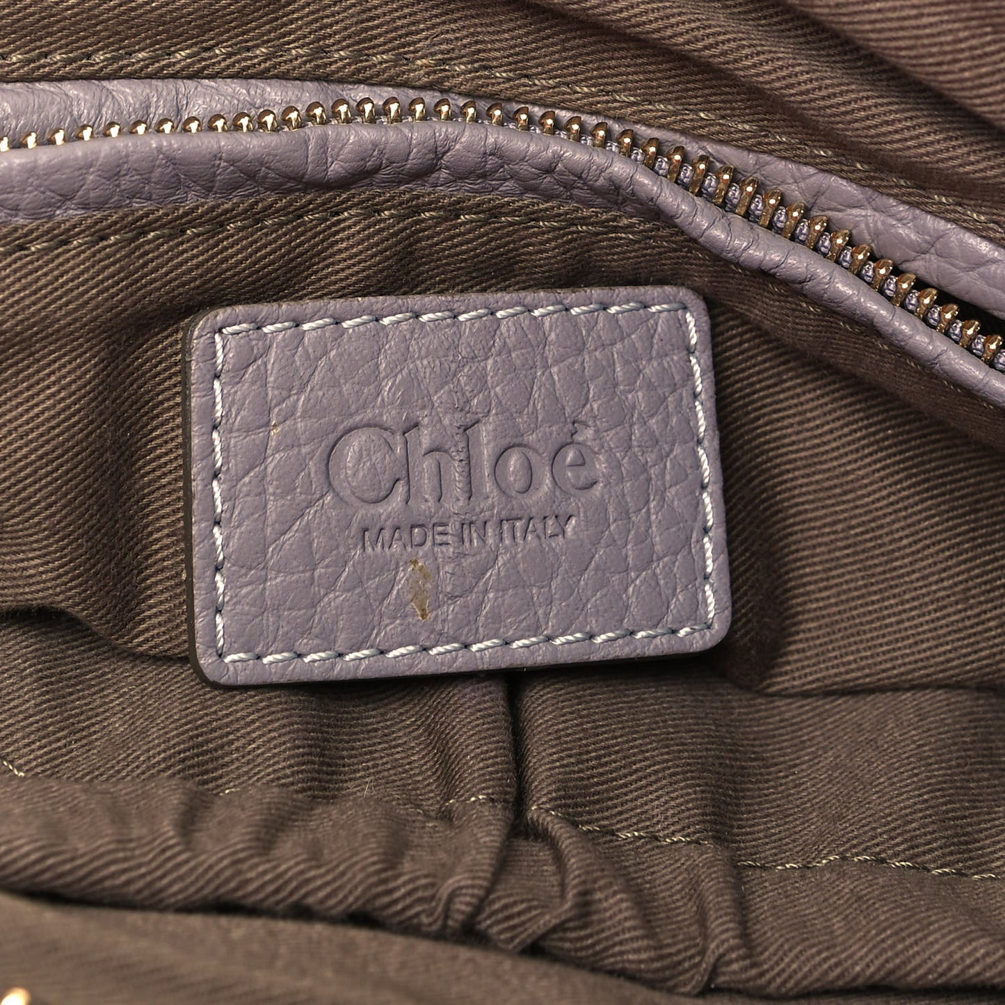 Calfskin Small Marcie Satchel Cashmere Grey