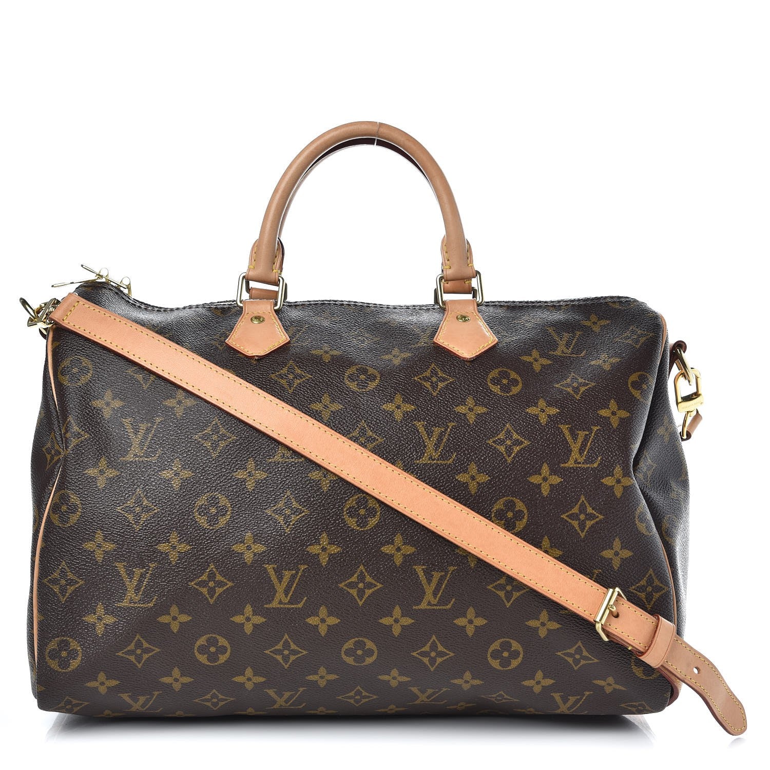 Louis Vuitton Monogram Speedy Bandouliere 35 1 of 8