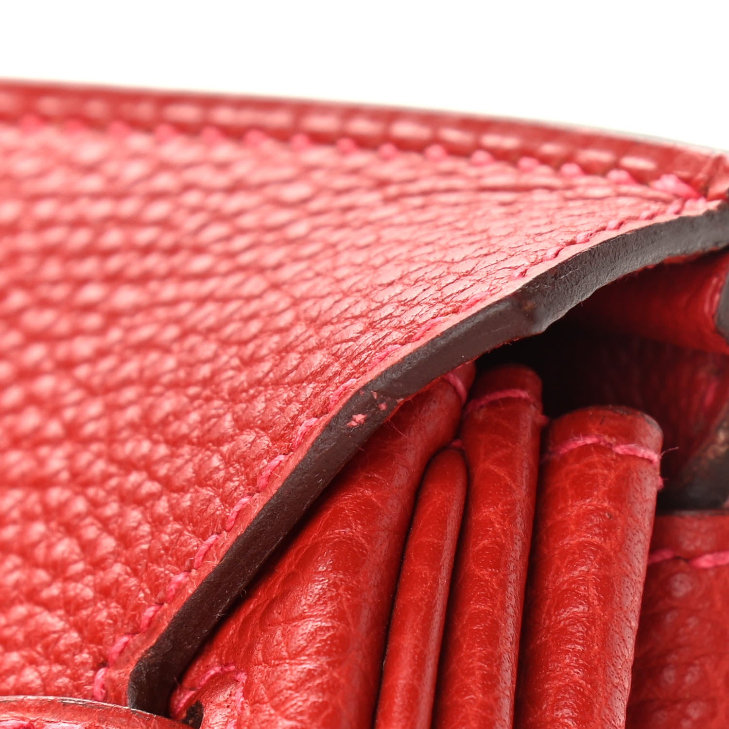 Hermes Togo Birkin 25 Rouge Vif 11 of 12