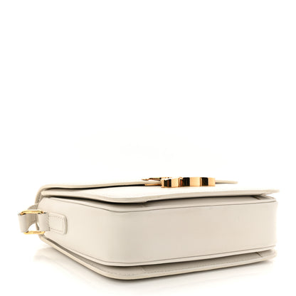 Celine Shiny Calfskin Teen Triomphe Arctic White 4 of 13