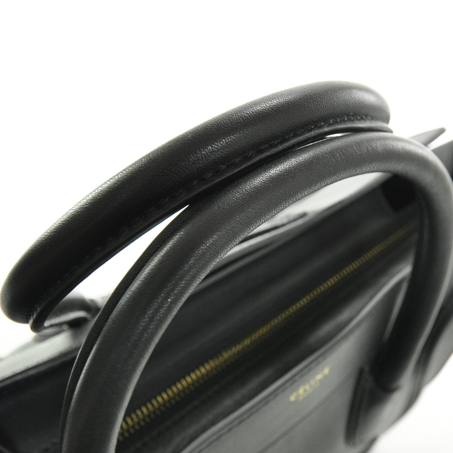 Smooth Calfskin Mini Luggage Black