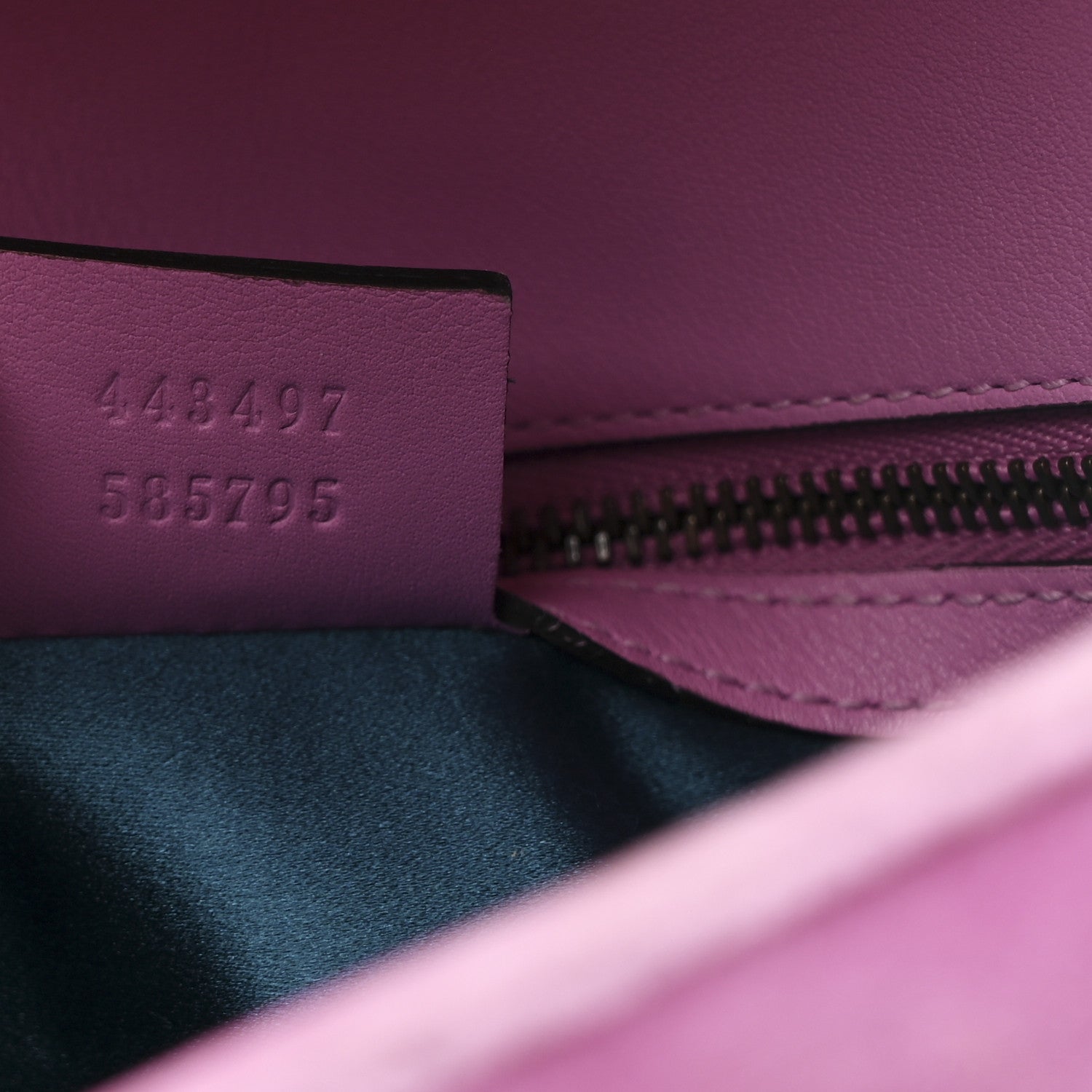 Gucci Velvet Matelasse Marquise Crystals Embroidered Small GG Marmont Shoulder Bag Malva 7 of 10
