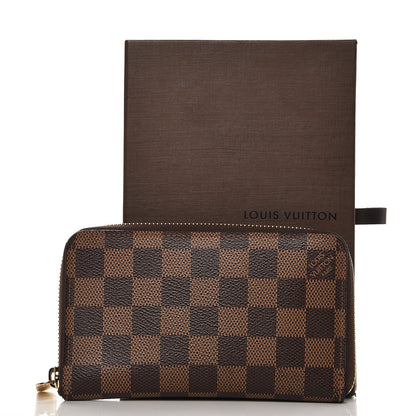 Louis Vuitton Damier Ebene Zippy Compact Wallet 9 of 9
