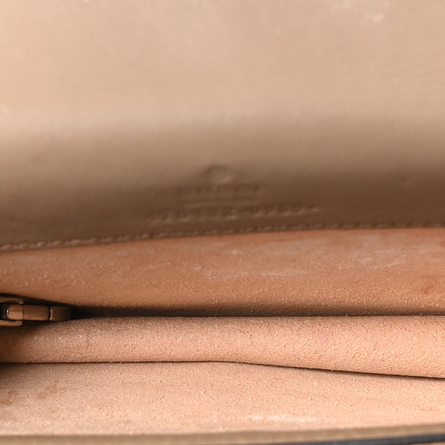 GG Supreme Monogram Super Mini Dionysus Shoulder Bag Taupe