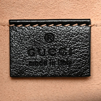 Gucci Textured Calfskin Web Small Rajah Slim Flap Shoulder Bag Black 6 of 10