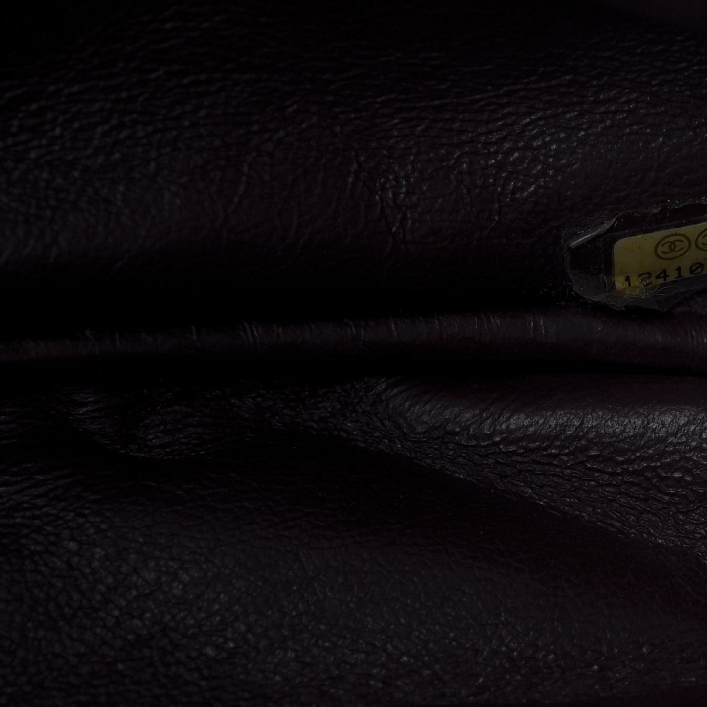 Aged Calfskin Quilted Large Reissue Camera Case Black