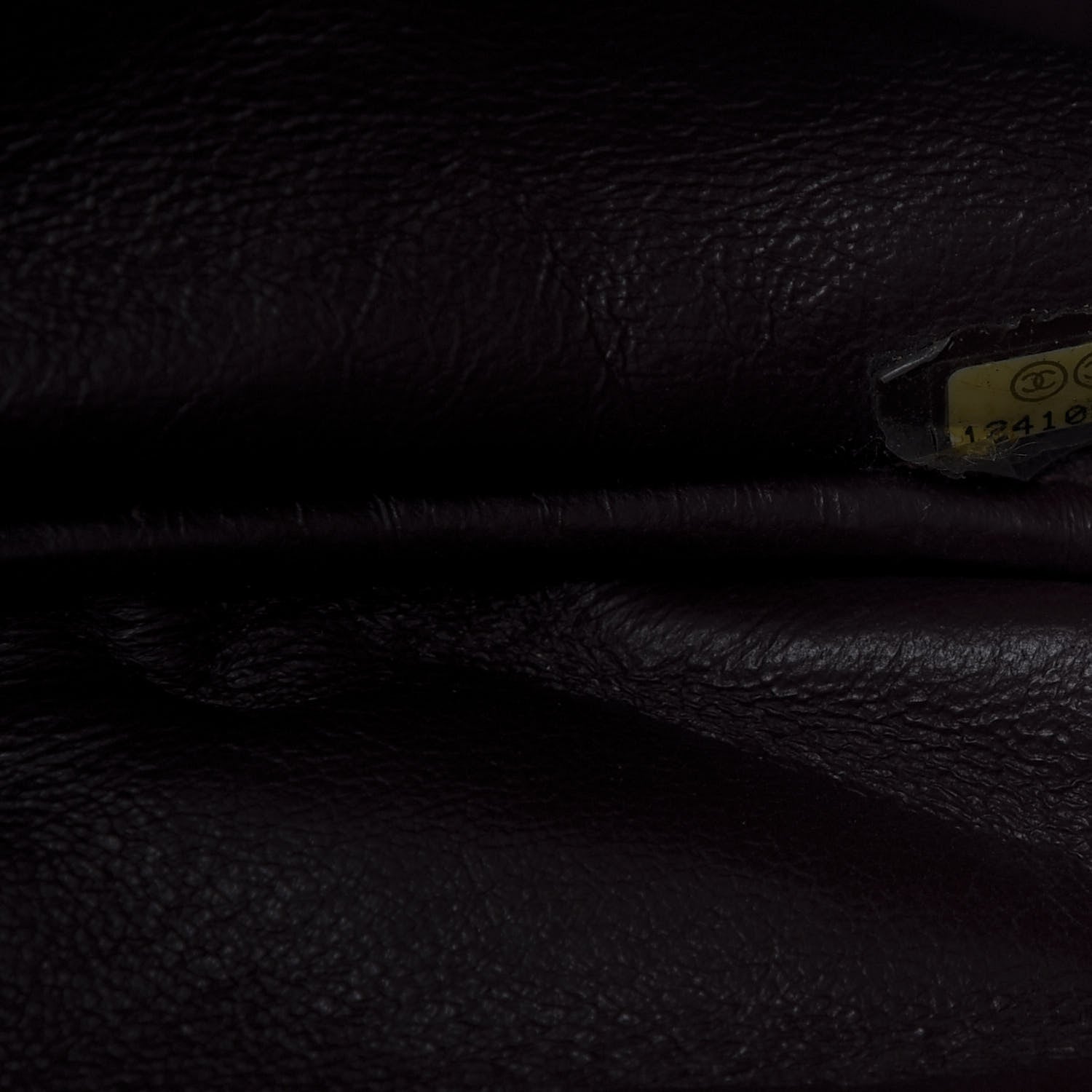 Chanel Aged Calfskin Quilted Large Reissue Camera Case Black 9 of 9