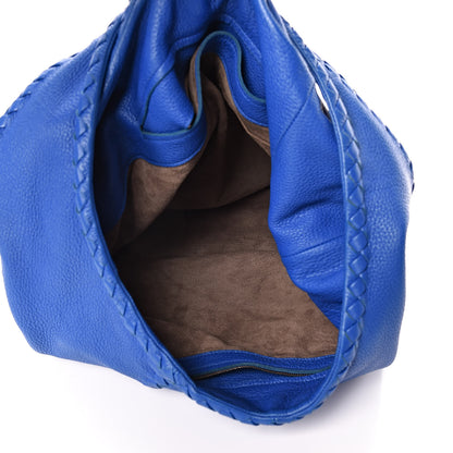 Bottega Veneta Cervo Deerskin Large Hobo Signal Blue 5 of 8