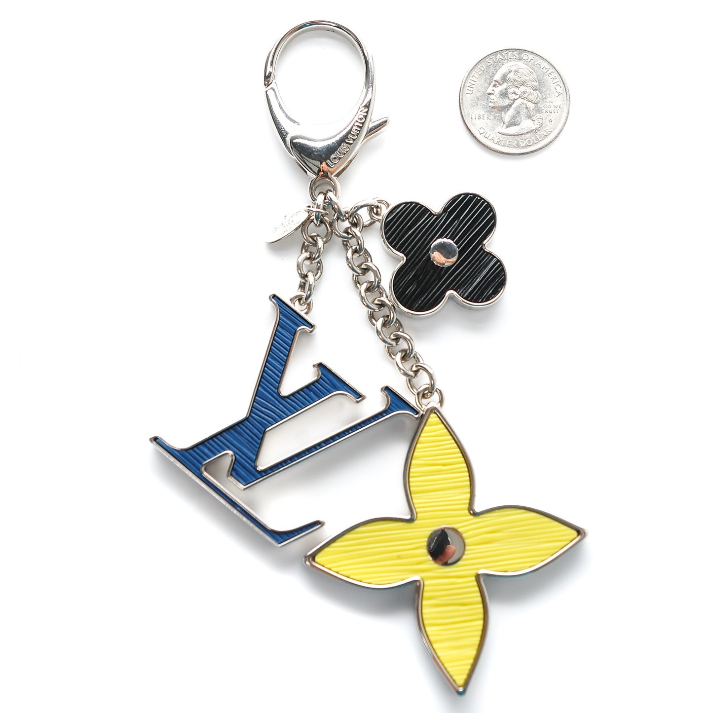 Fleur d'Epi Bag Charm Tri-Color