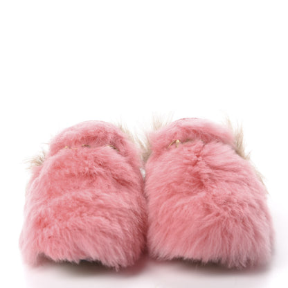 Gucci Merino Wool Womens Princetown Slippers 39.5 Pink 2 of 9