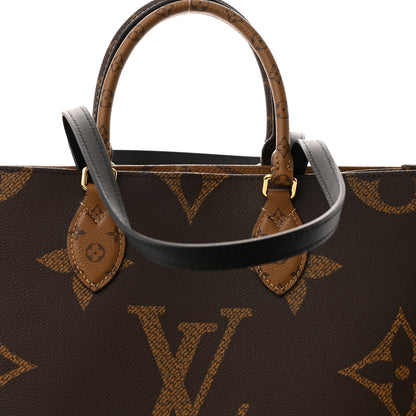 Louis Vuitton Reverse Monogram Giant Onthego MM 9 of 11