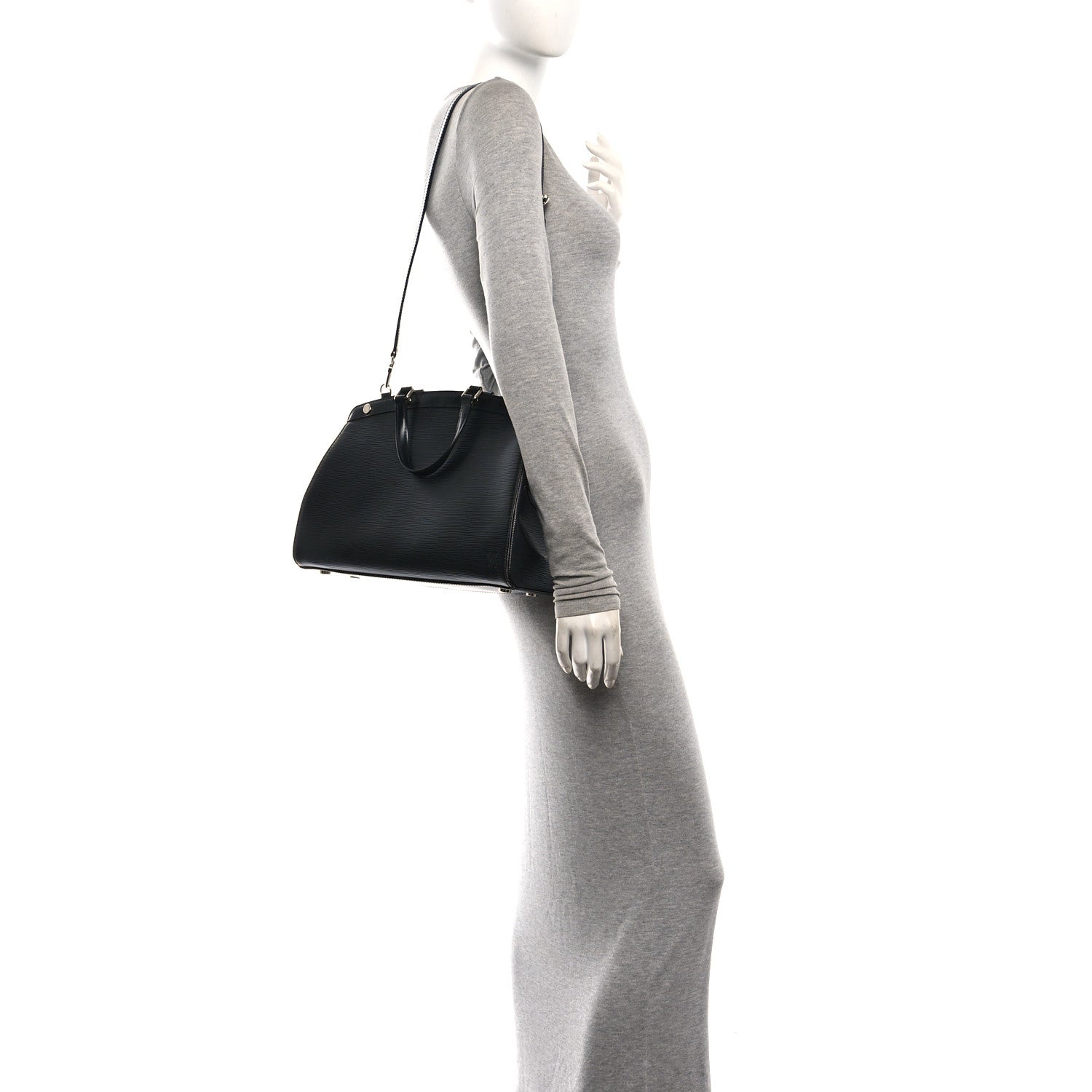 Louis Vuitton Epi Brea MM Black 2 of 9