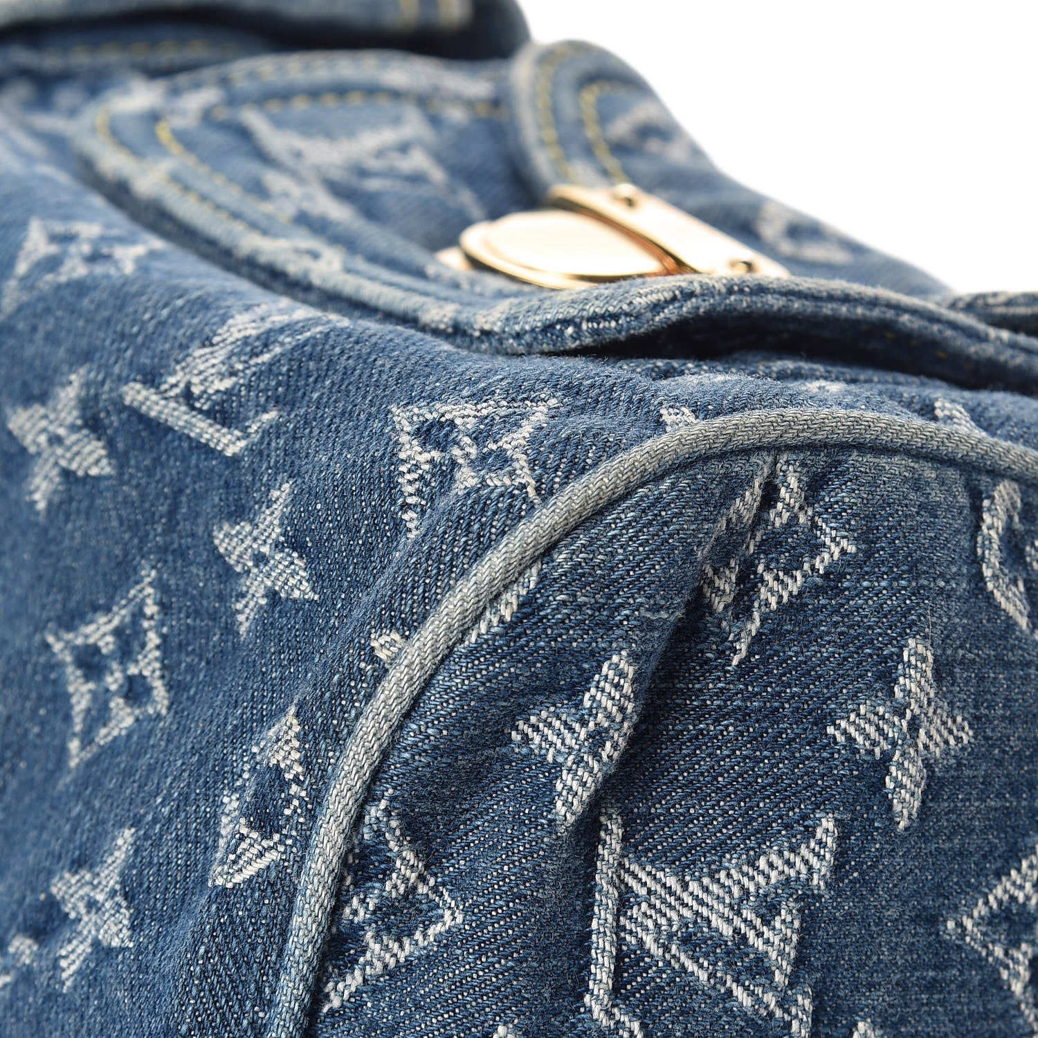 Louis Vuitton Monogram Denim Neo Speedy Blue 10 of 16