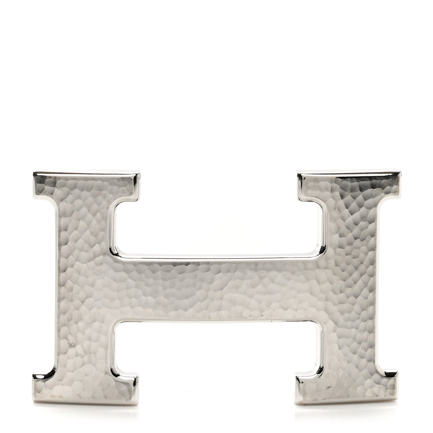 Palladium Martelee 32mm H Belt Buckle Silver