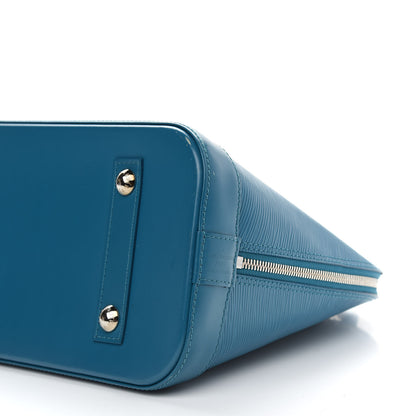 Louis Vuitton Epi Alma PM Cyan 8 of 11