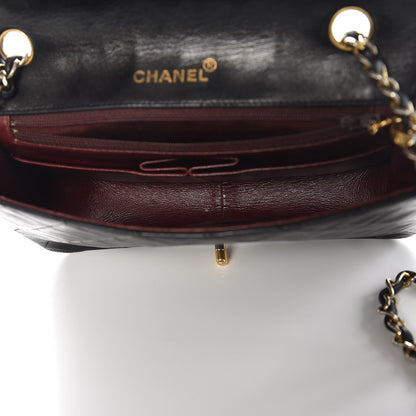 Chanel Lambskin Quilted Small Single Flap Black 5 of 10