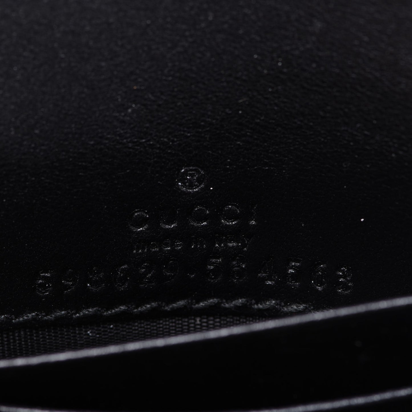 Calfskin Matelasse GG Marmont Medium Wallet Black