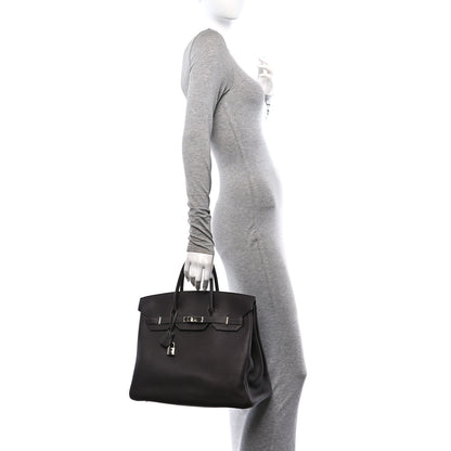 Hermes Fjord HAC Birkin 36 Chocolate 2 of 20