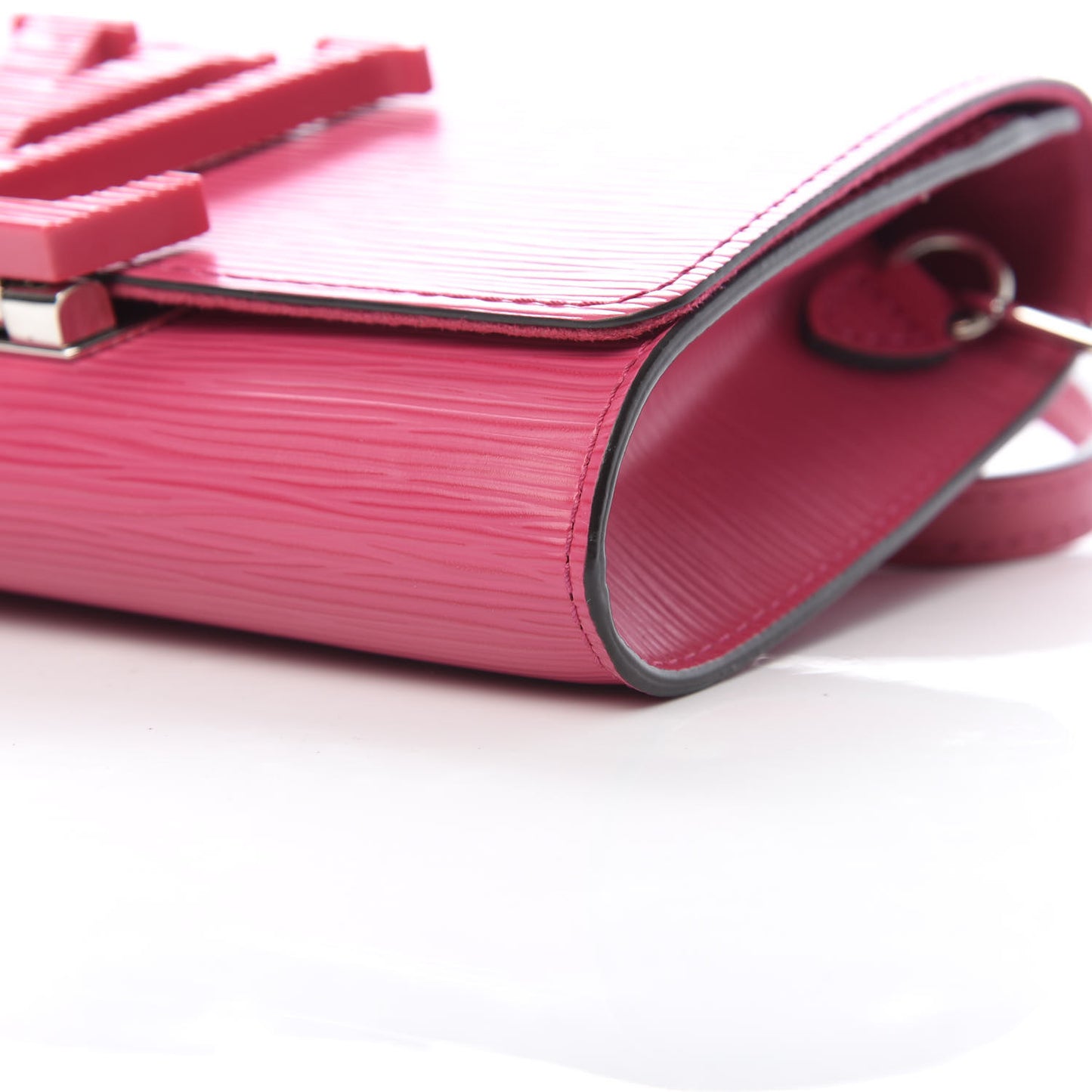 Epi Louise Strap PM Hot Pink