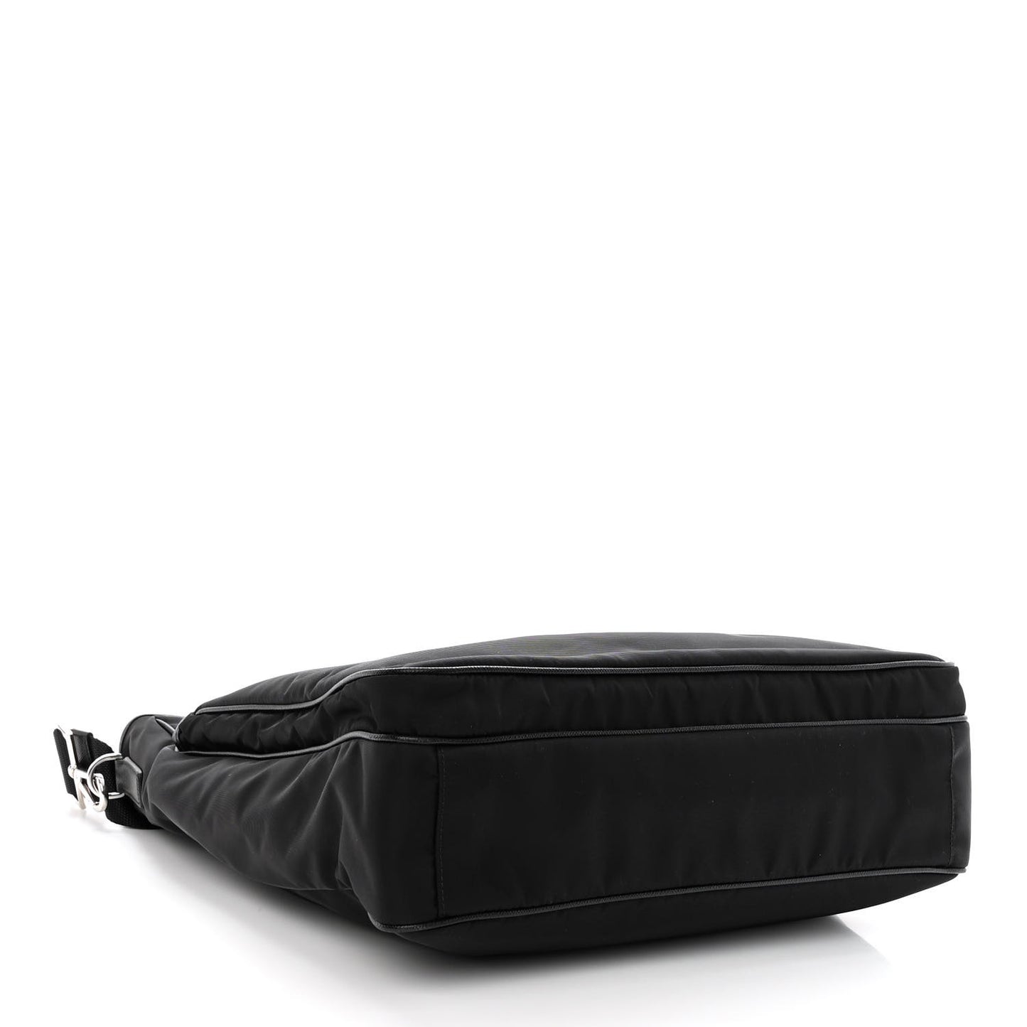 Tessuto Nylon Saffiano Tote Black