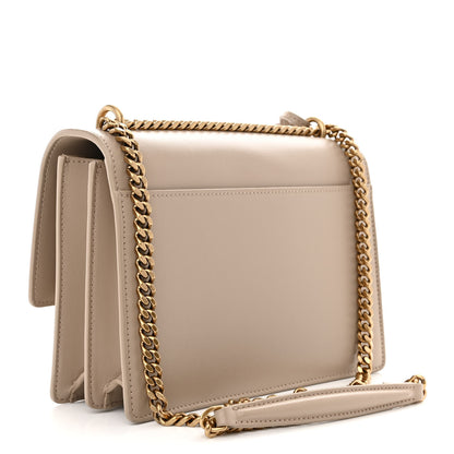 Saint Laurent Calfskin Medium Monogram Sunset Dark Beige 3 of 12