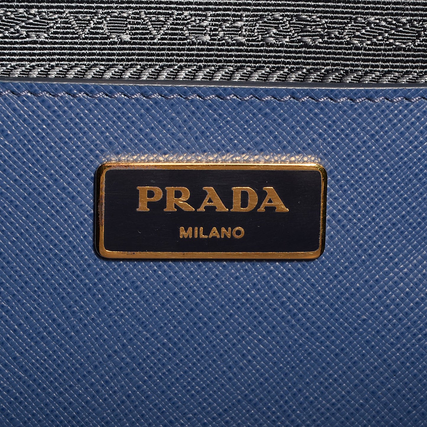 Saffiano Lux Extra Large Galleria Double Zip Tote Bluette