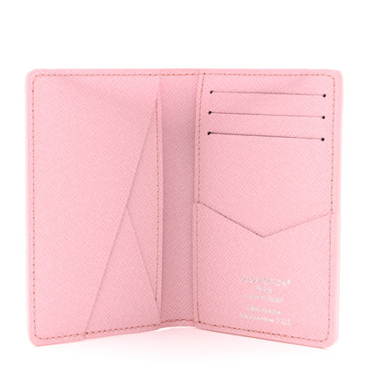 Louis Vuitton Monogram Paris Tokyo Pocket Organizer NM Pink 5 of 7