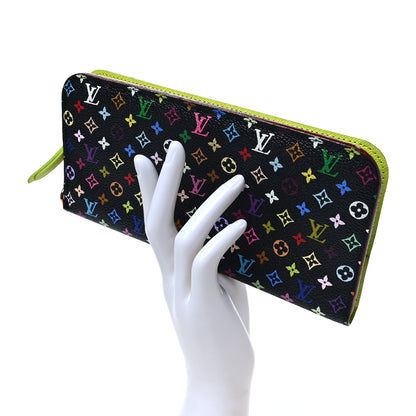 Louis Vuitton Monogram Multicolor Insolite Wallet Black Pistache 2 of 7