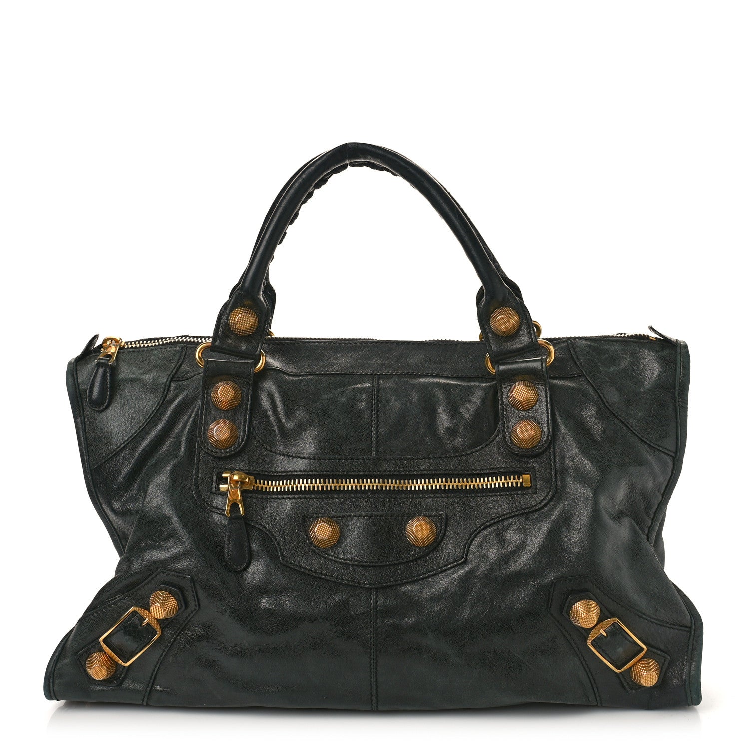 Balenciaga Agneau Giant 21 Gold Hardware Work Black 1 of 11