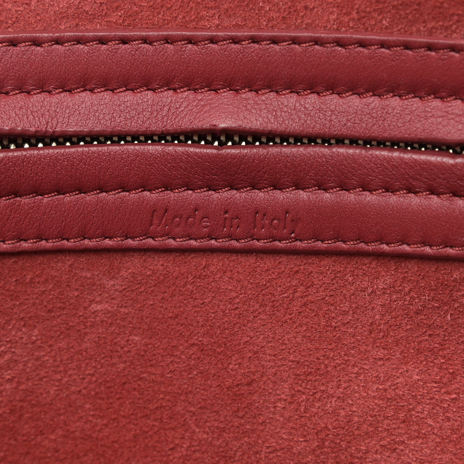 Celine Supple Calfskin Medium Phantom Luggage Coral 7 of 10