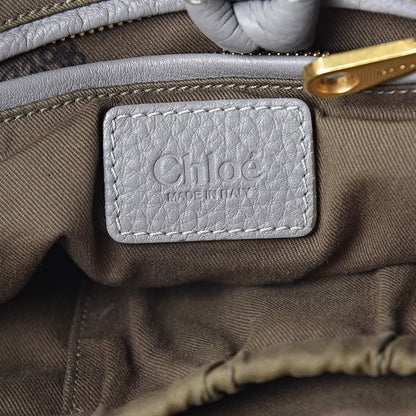 Chloe Calfskin Medium Marcie Satchel Cashmere Grey 6 of 13