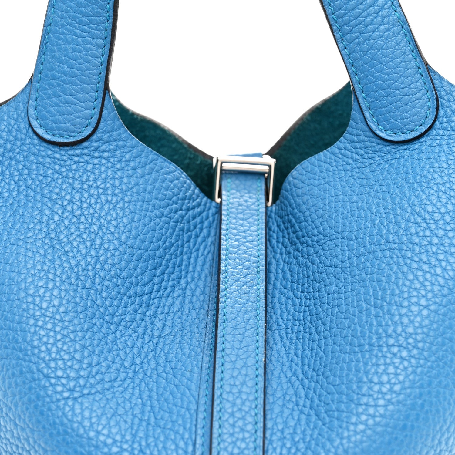Hermes Taurillon Clemence Picotin Lock 18 PM Bleu Zanzibar 1868488