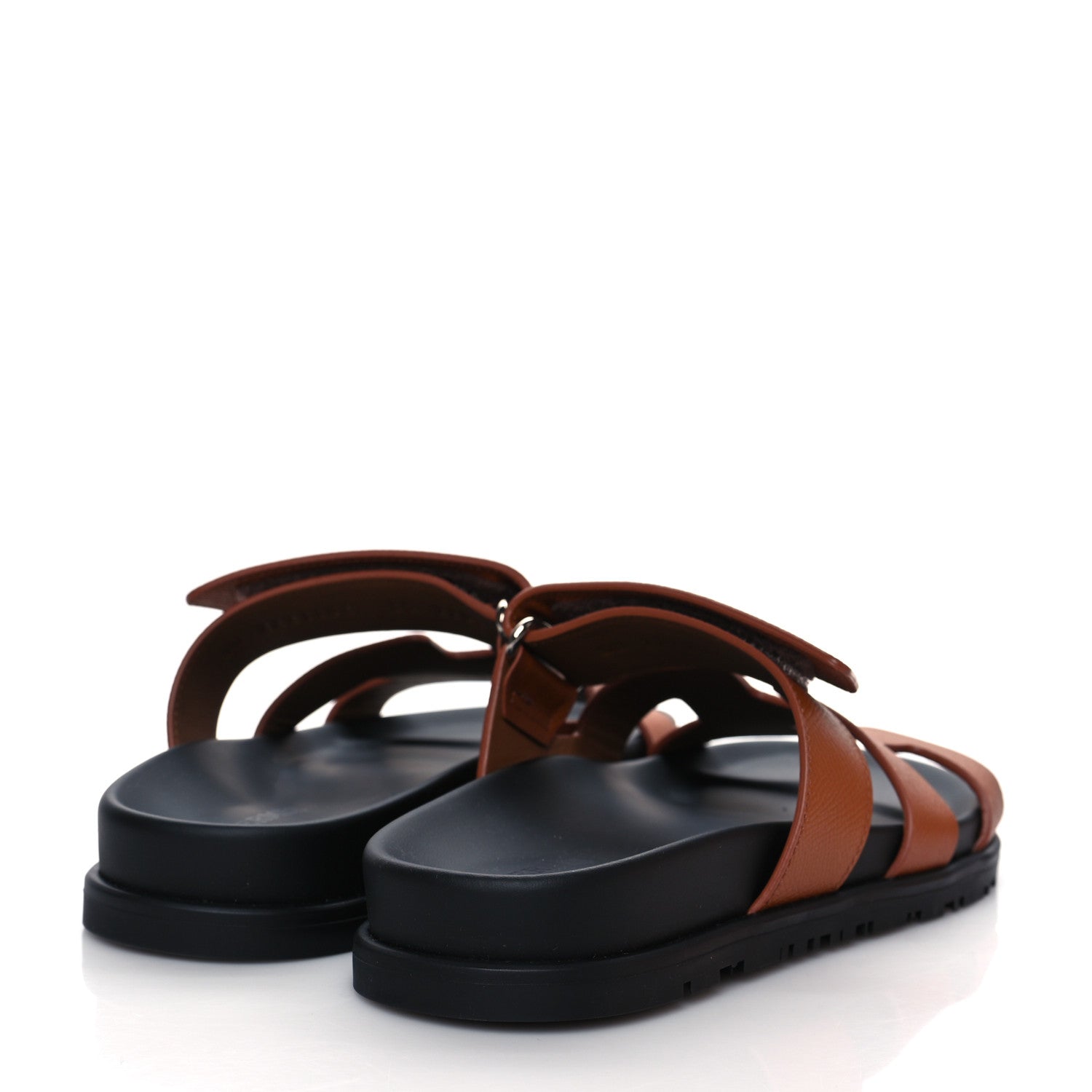 Hermes Epsom Womens Chypre Sandals 35 Natural 4 of 9
