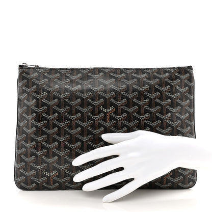 Goyard Goyardine Senat Pochette MM Black 2 of 6