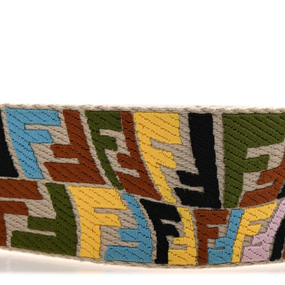 Fendi X SARA COLEMAN Canvas Vitello King FF Fish Eye Strap You Multicolor 4 of 6