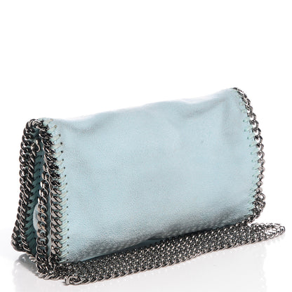 Stella McCartney Faux Leather Shaggy Deer Falabella Crossbody Mist 3 of 10