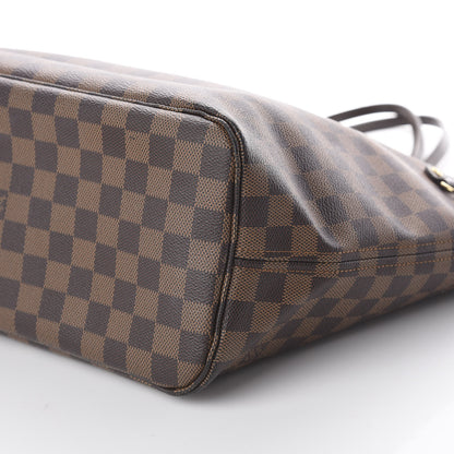 Louis Vuitton Damier Ebene Neverfull MM 6 of 9