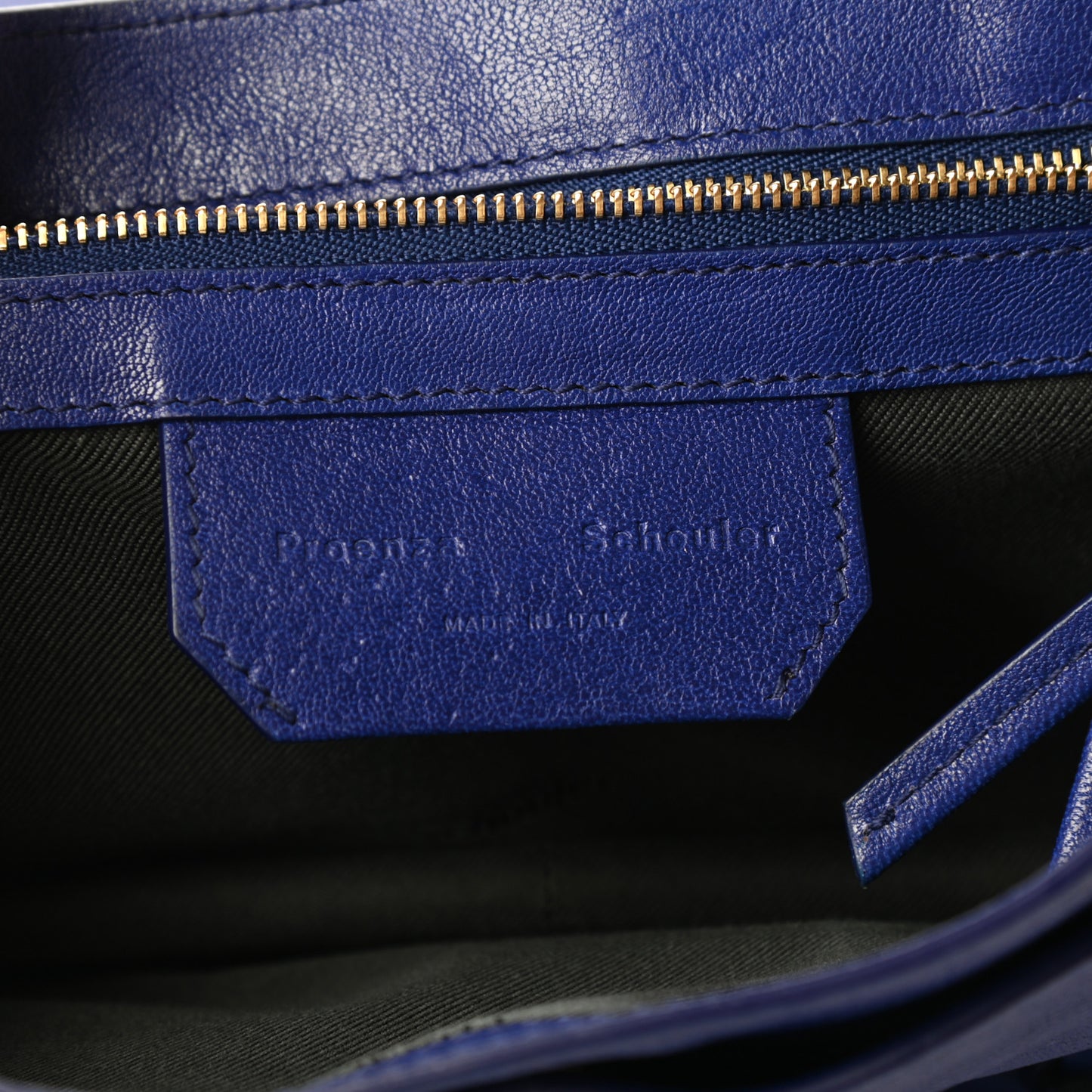Lambskin Tiny PS1 Satchel Royal Blue