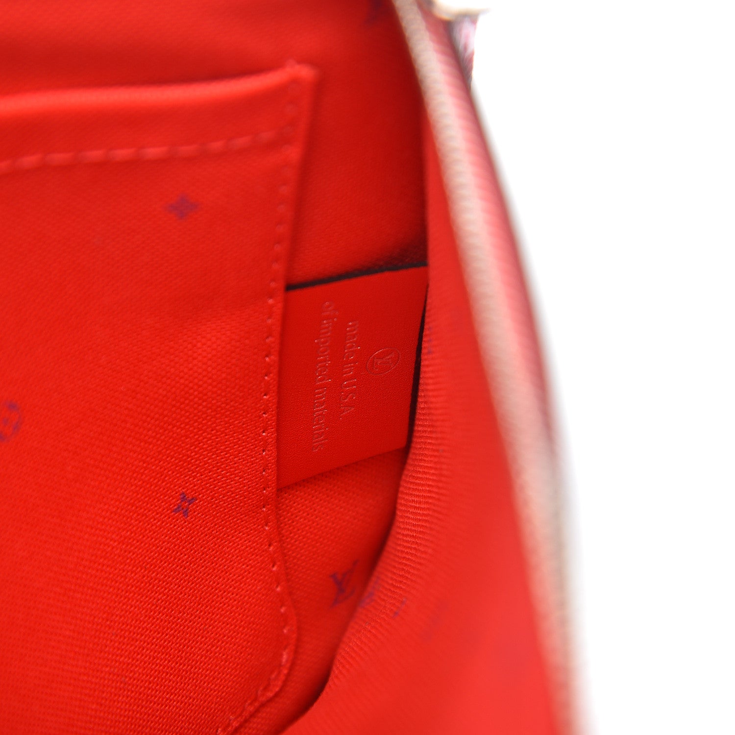 Louis Vuitton Monogram Escale Neverfull MM GM Pochette Rouge 7 of 8