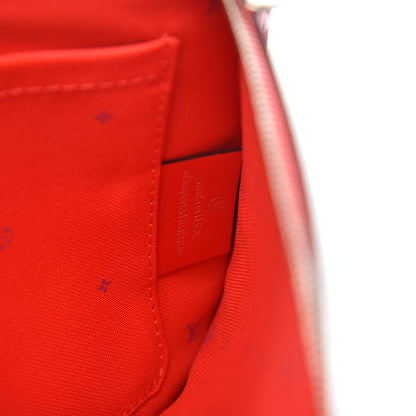 Louis Vuitton Monogram Escale Neverfull MM GM Pochette Rouge 7 of 8