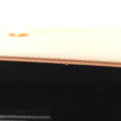 Saint Laurent Grain De Poudre Medium Monogram Kate Satchel Dark Beige 12 of 13