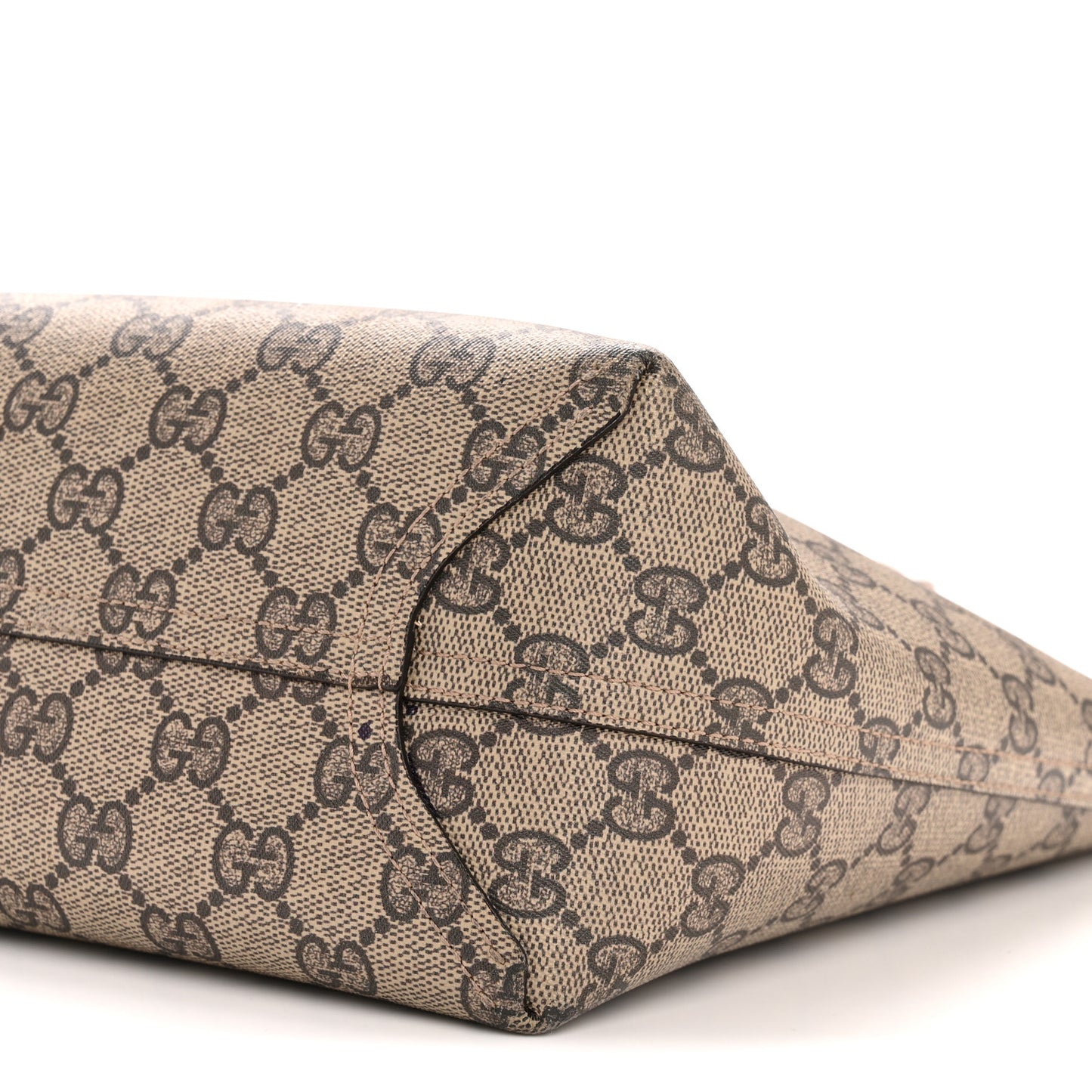 GG Supreme Monogram Small Reversible Tote Dark Cipria