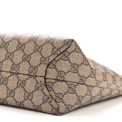Gucci GG Supreme Monogram Small Reversible Tote Dark Cipria 15 of 17