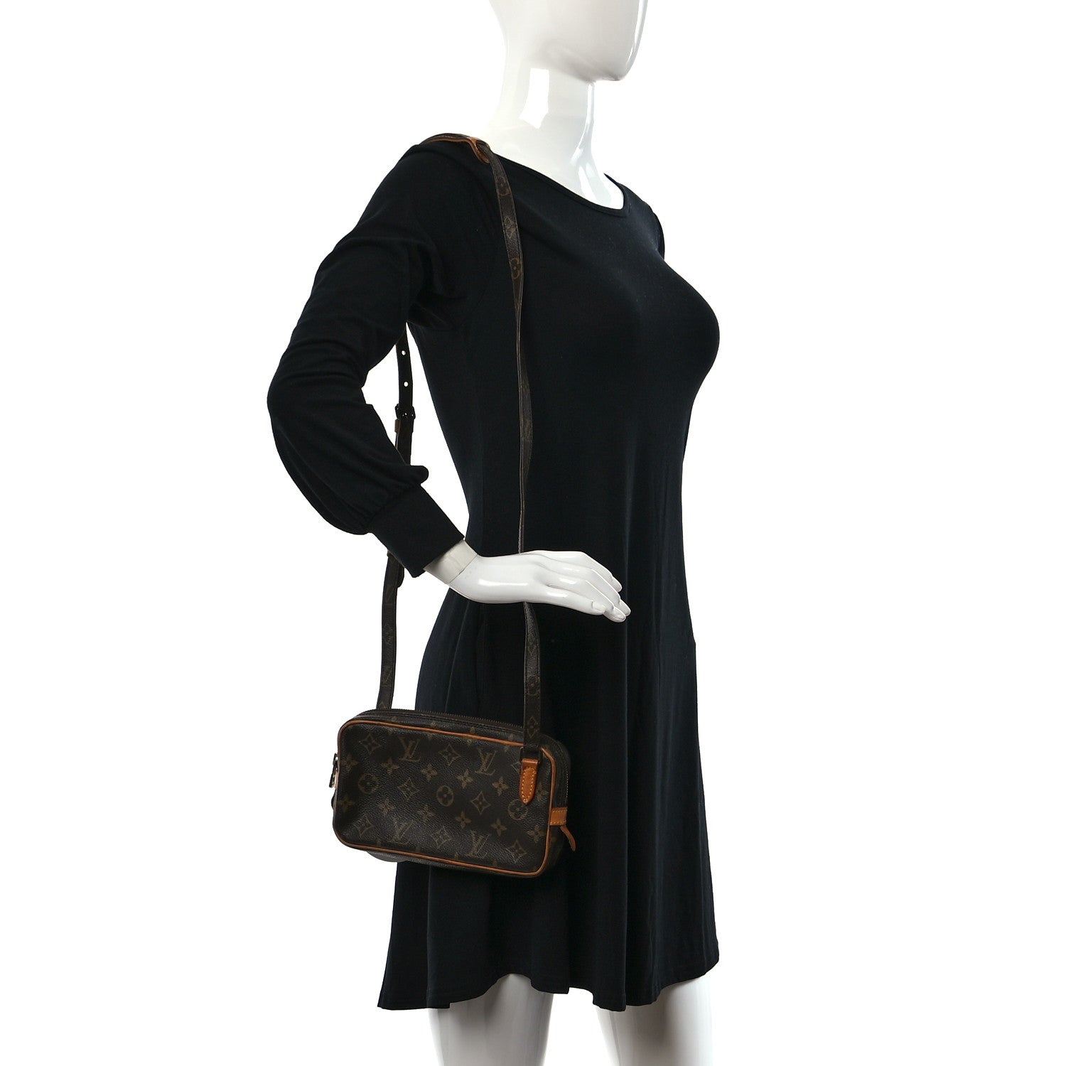 Louis Vuitton Monogram Pochette Marly Bandouliere 2 of 10