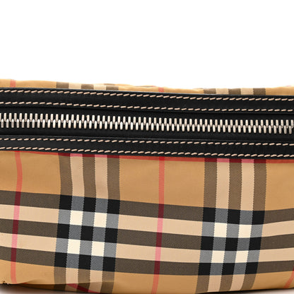 Burberry Nylon Vintage Check Medium Sonny Belt Bag Antique Yellow 8 of 15