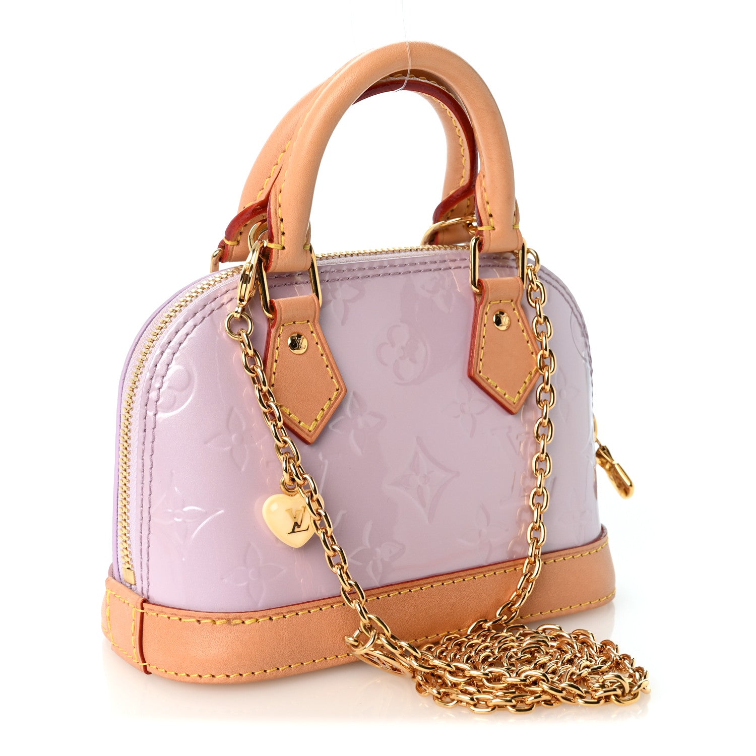 Louis Vuitton Vernis Nano Alma Glossy Lilac 2 of 8